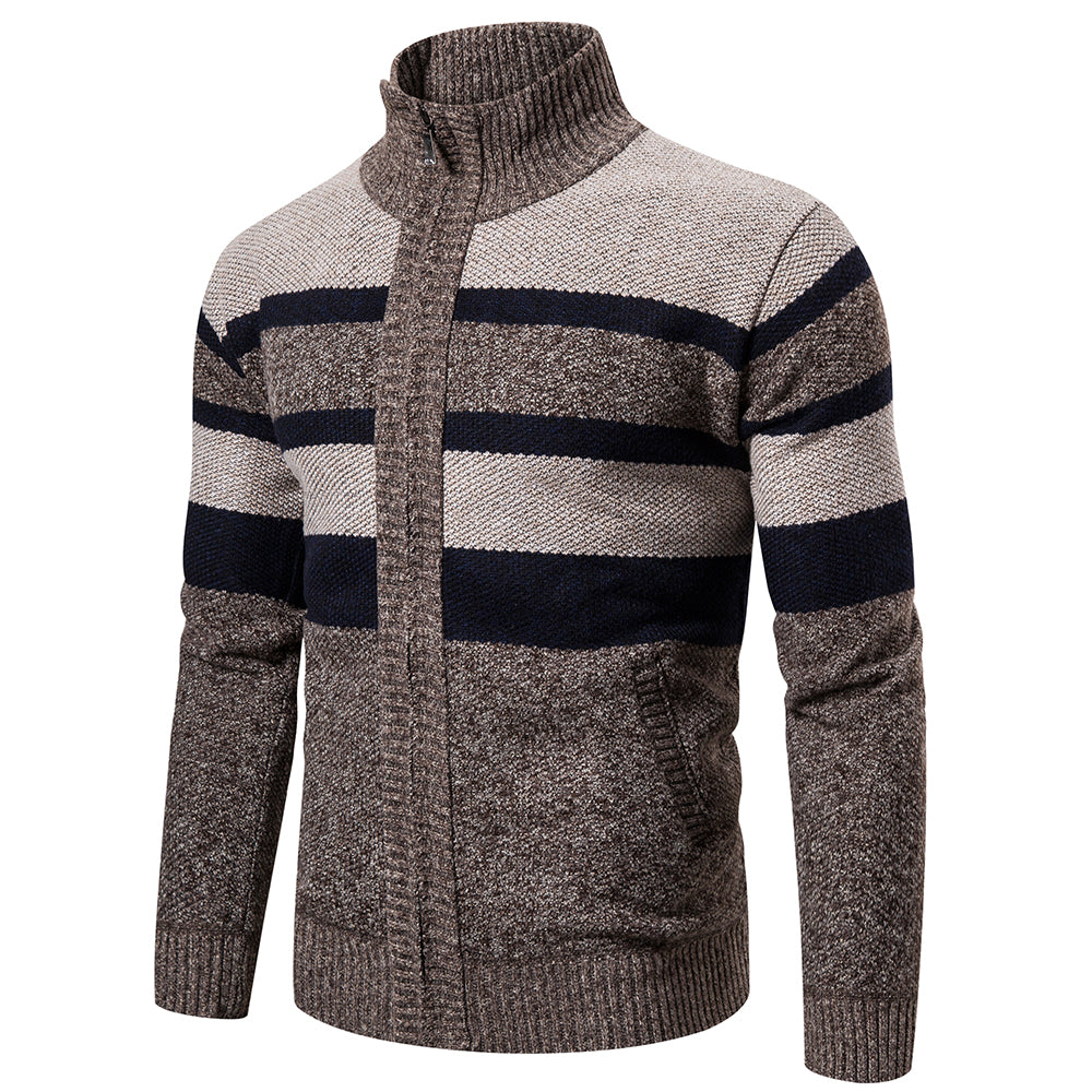 Striped men's sweater