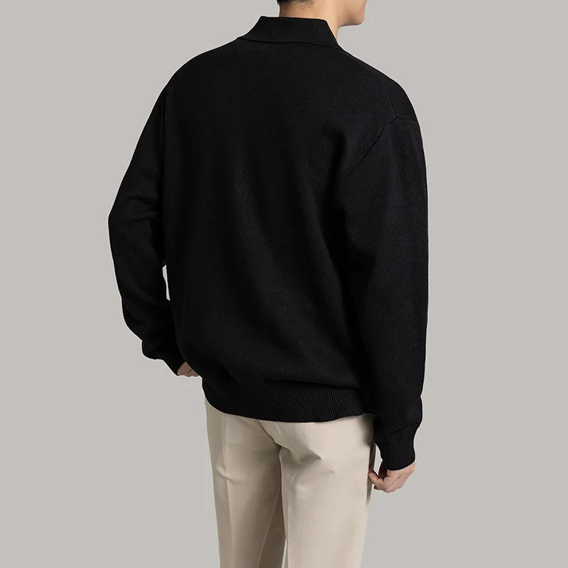 Half-zip sweater