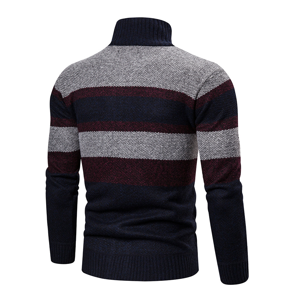 Striped men's sweater