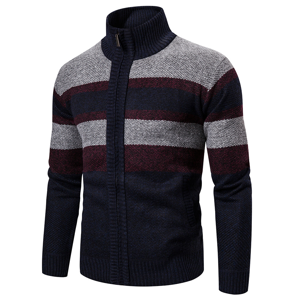 Striped men's sweater