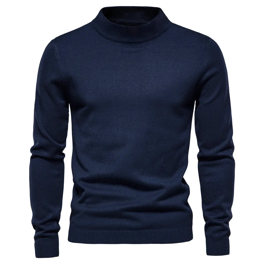 Half turtleneck for men