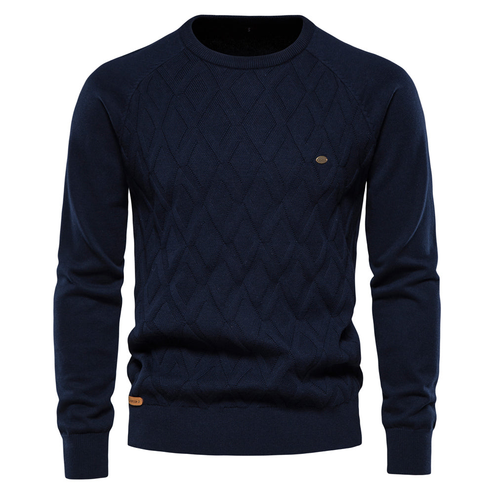 Knitted men's sweater