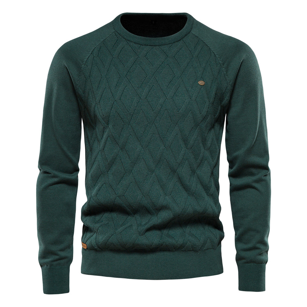 Knitted men's sweater