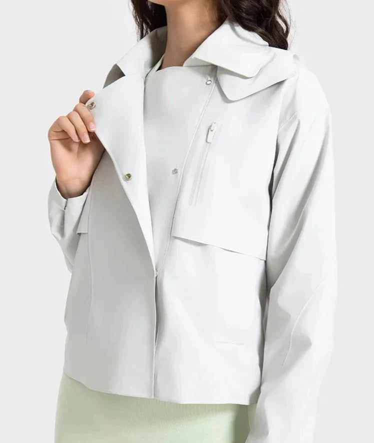 Waterproof and breathable removable jacket