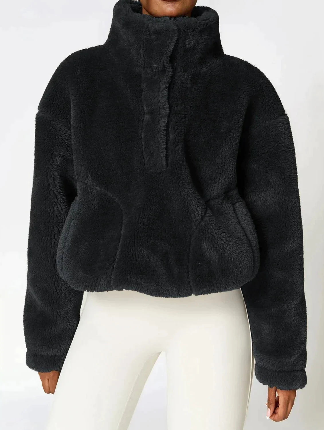 Soft fleece sweatshirt