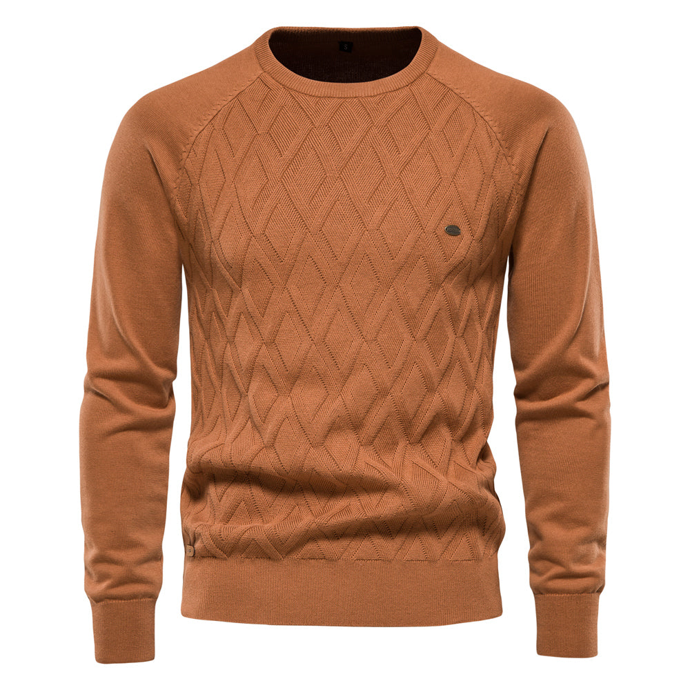 Knitted men's sweater