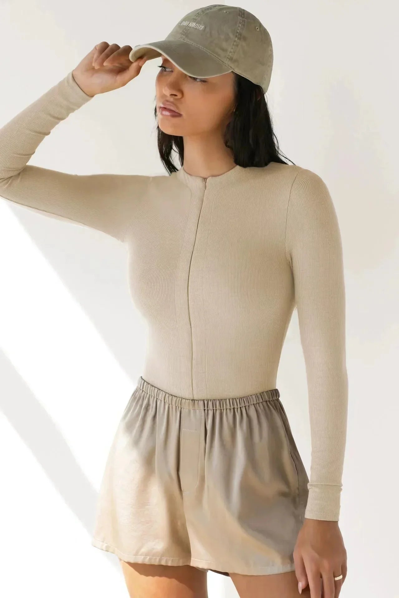 Full body suit with long sleeves