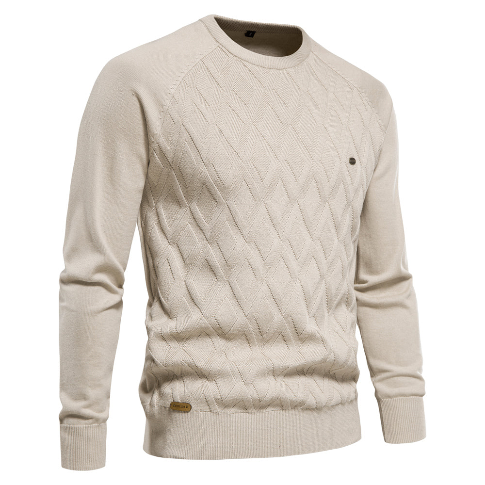 Knitted men's sweater