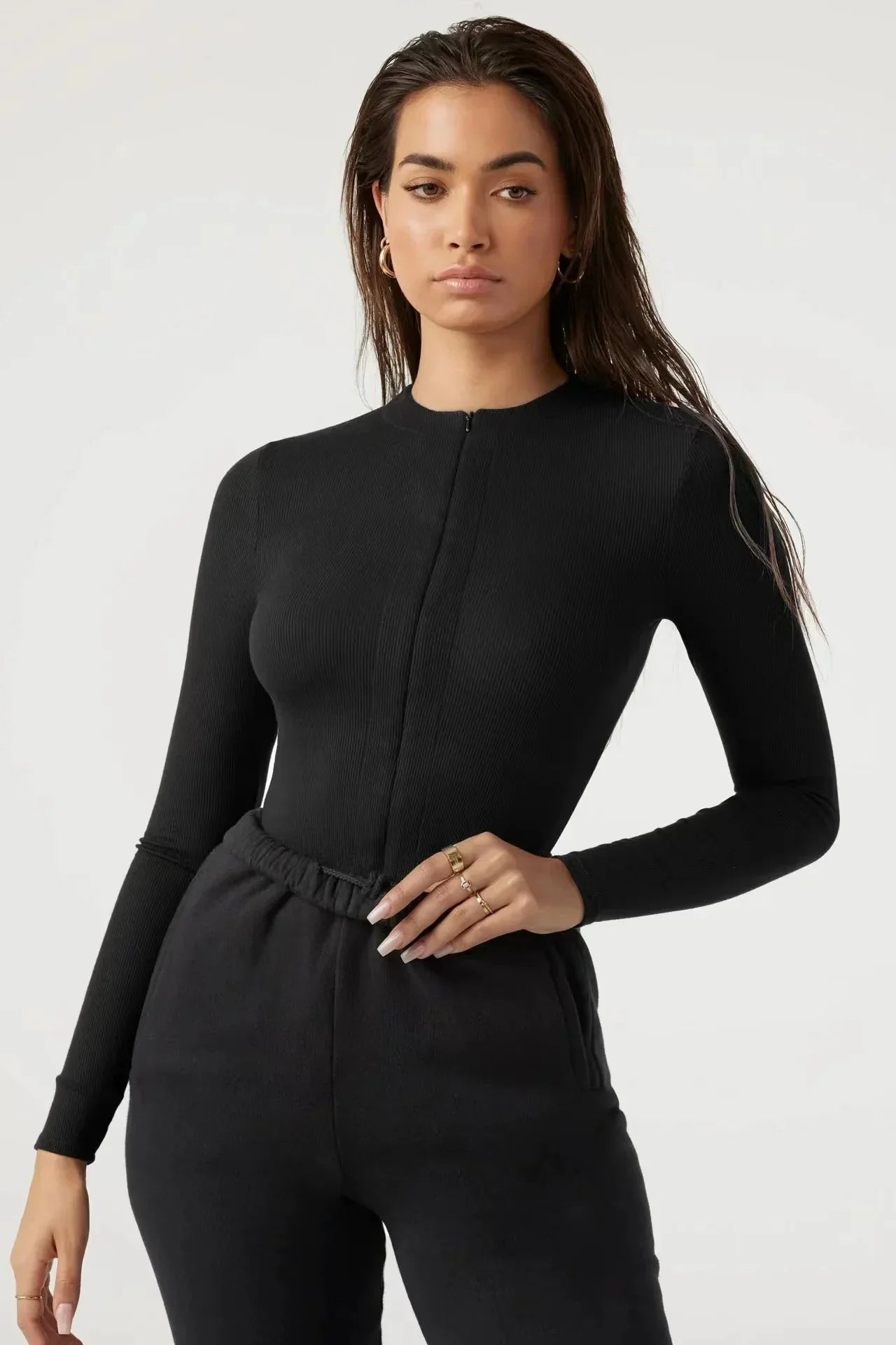 Full body suit with long sleeves