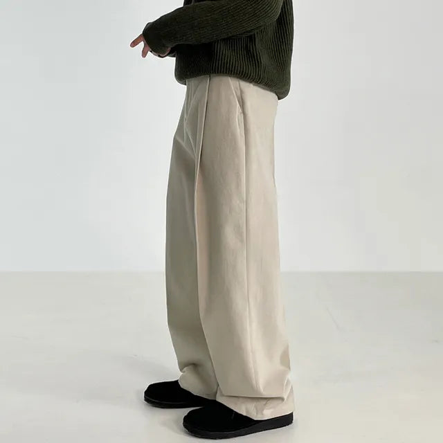 Classic wide leg trousers