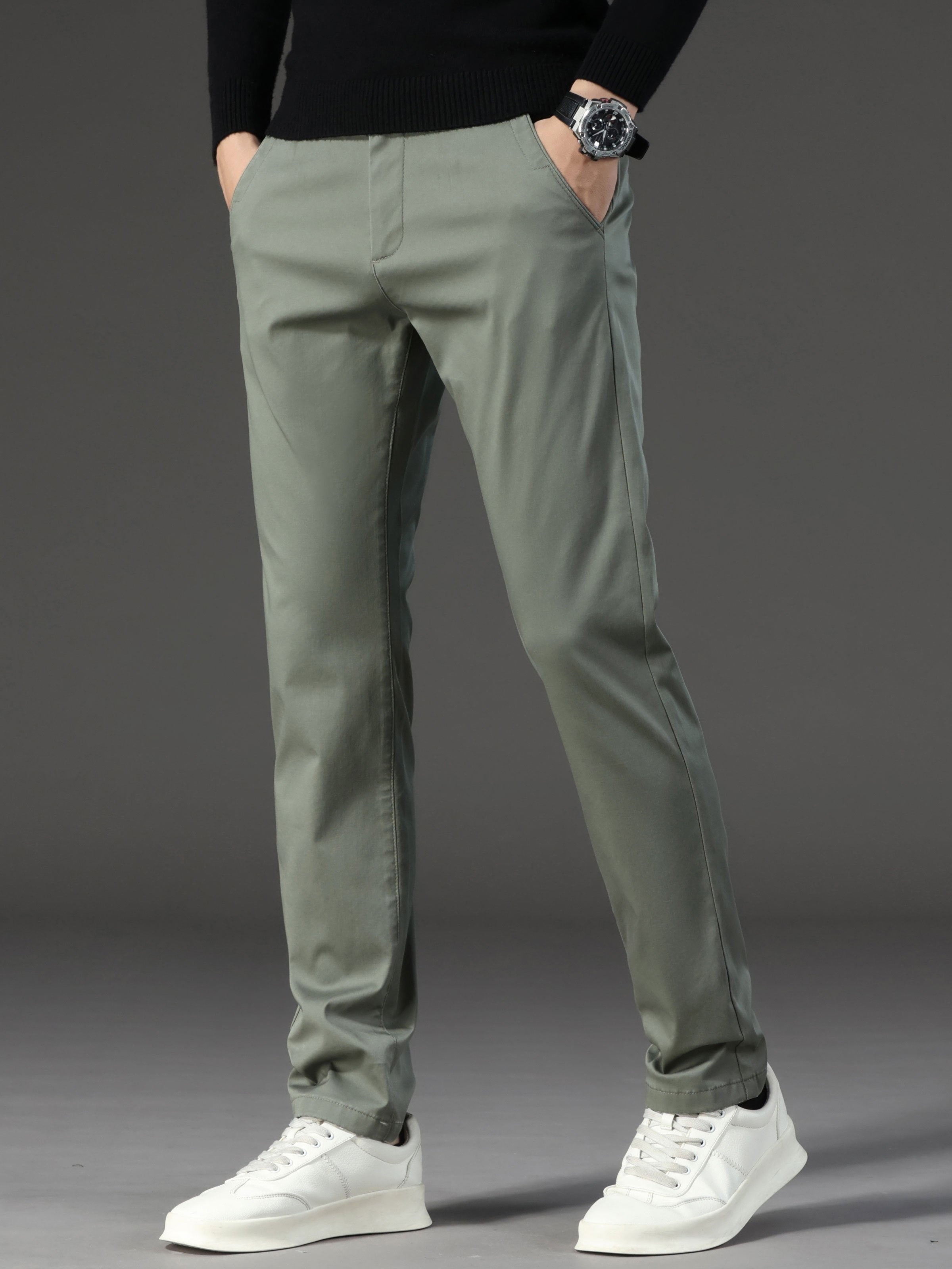 Classic casual trousers for men