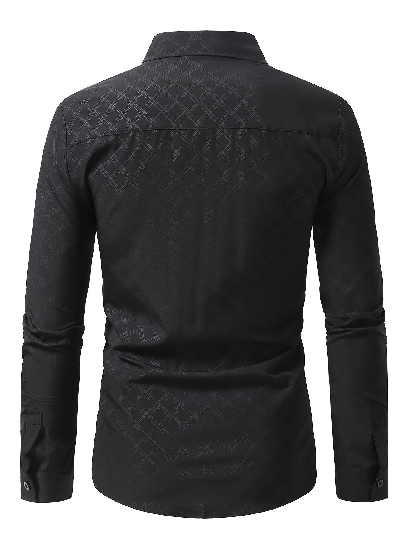 classic shirt with long sleeves and loose roll pattern