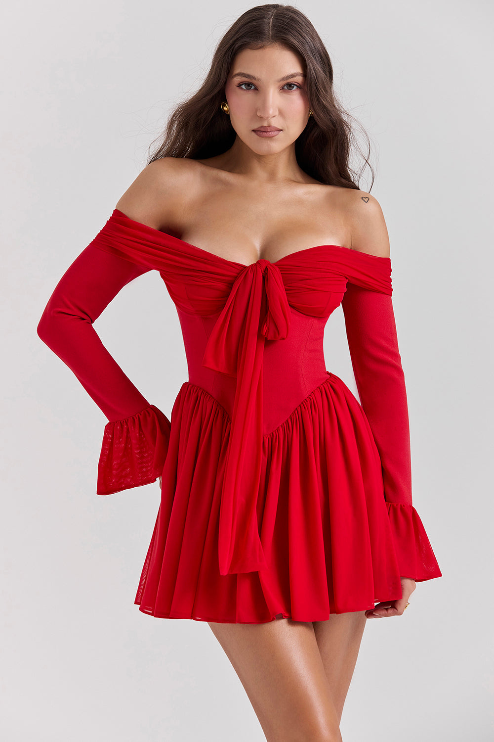 Off shoulder dress