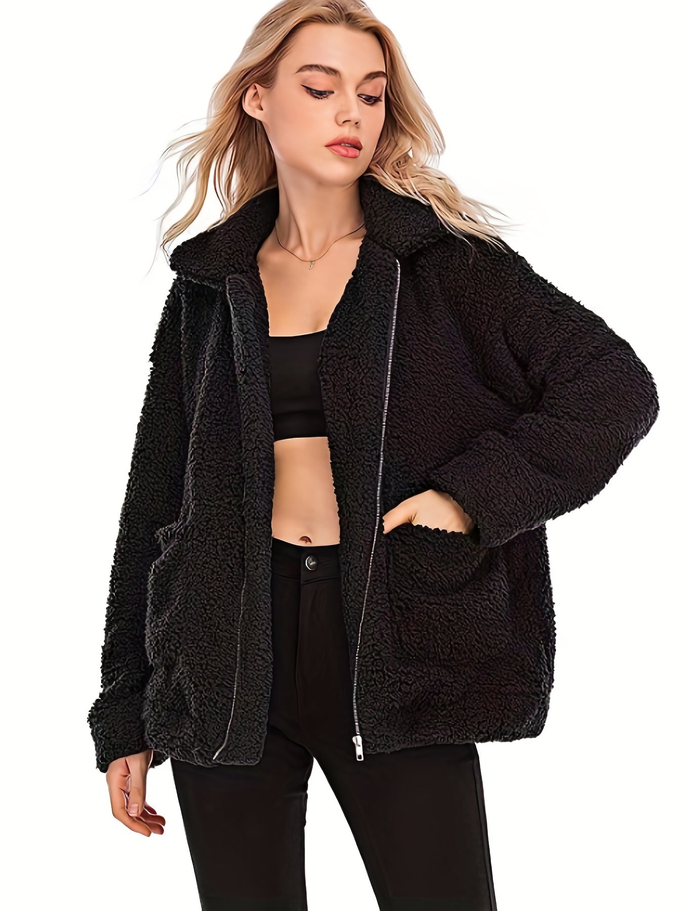 Teddy jacket for women