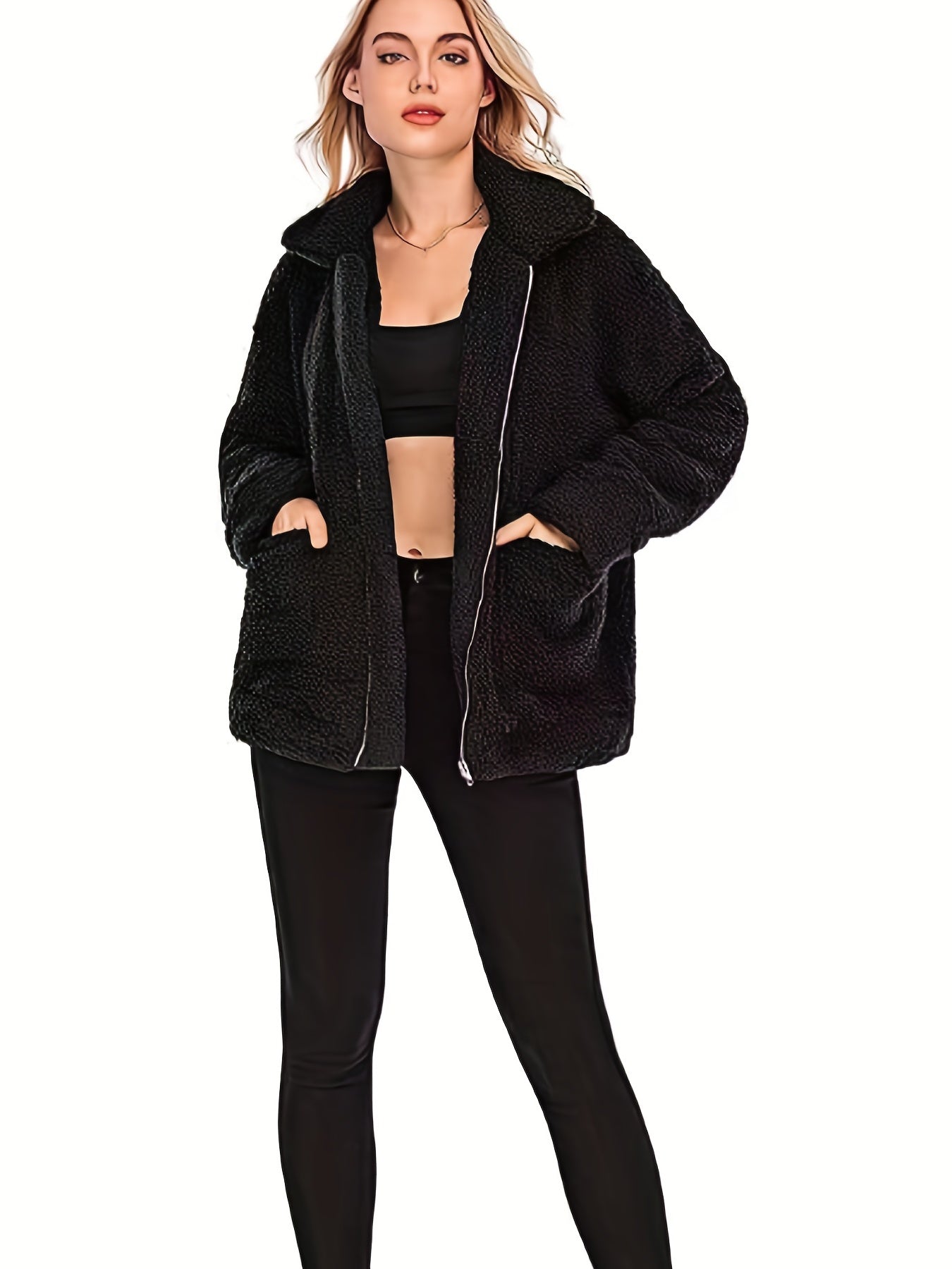 Teddy jacket for women