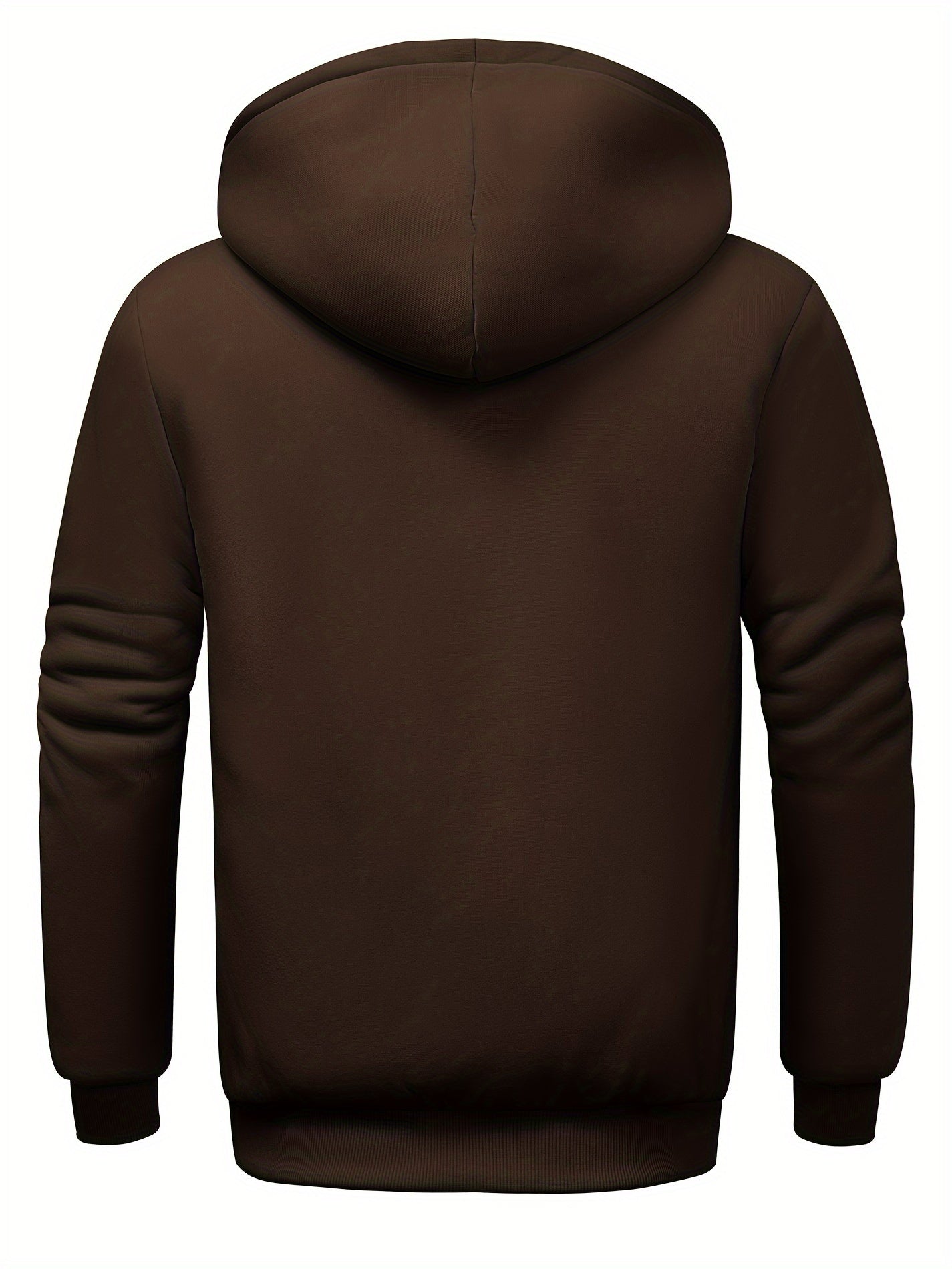 Casual hoodie with fur for men