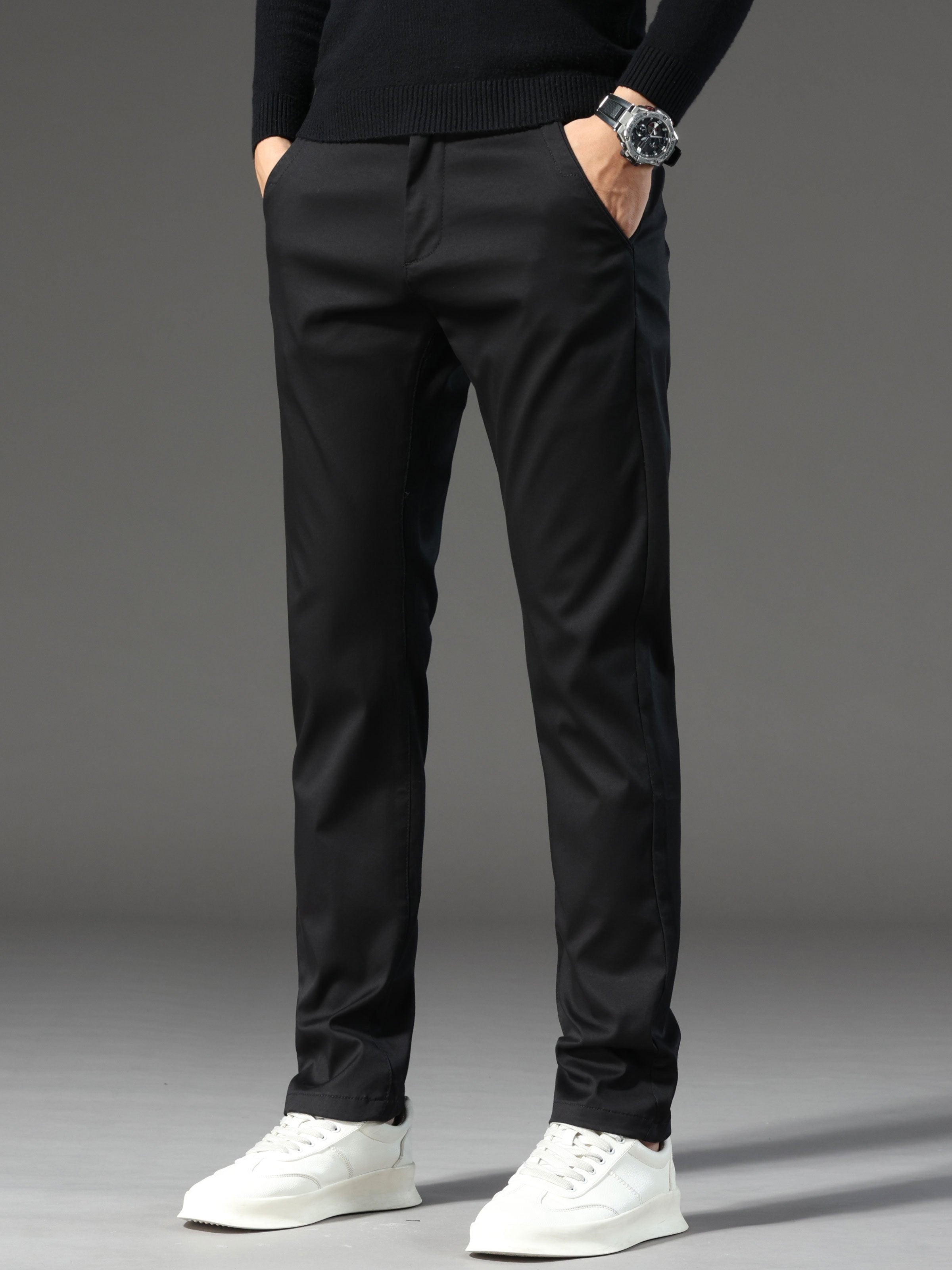 Classic casual trousers for men