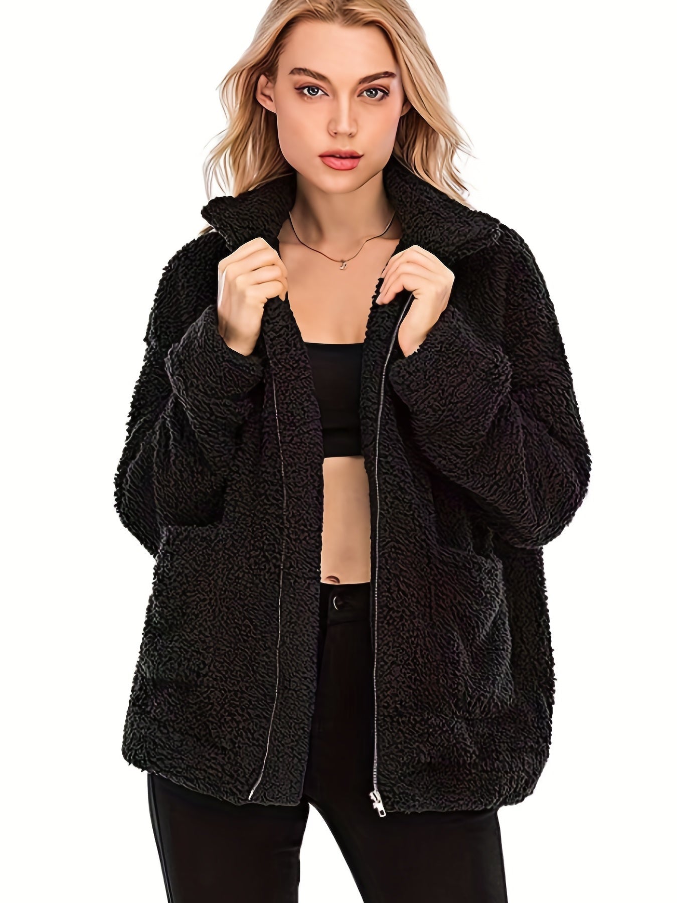 Teddy jacket for women