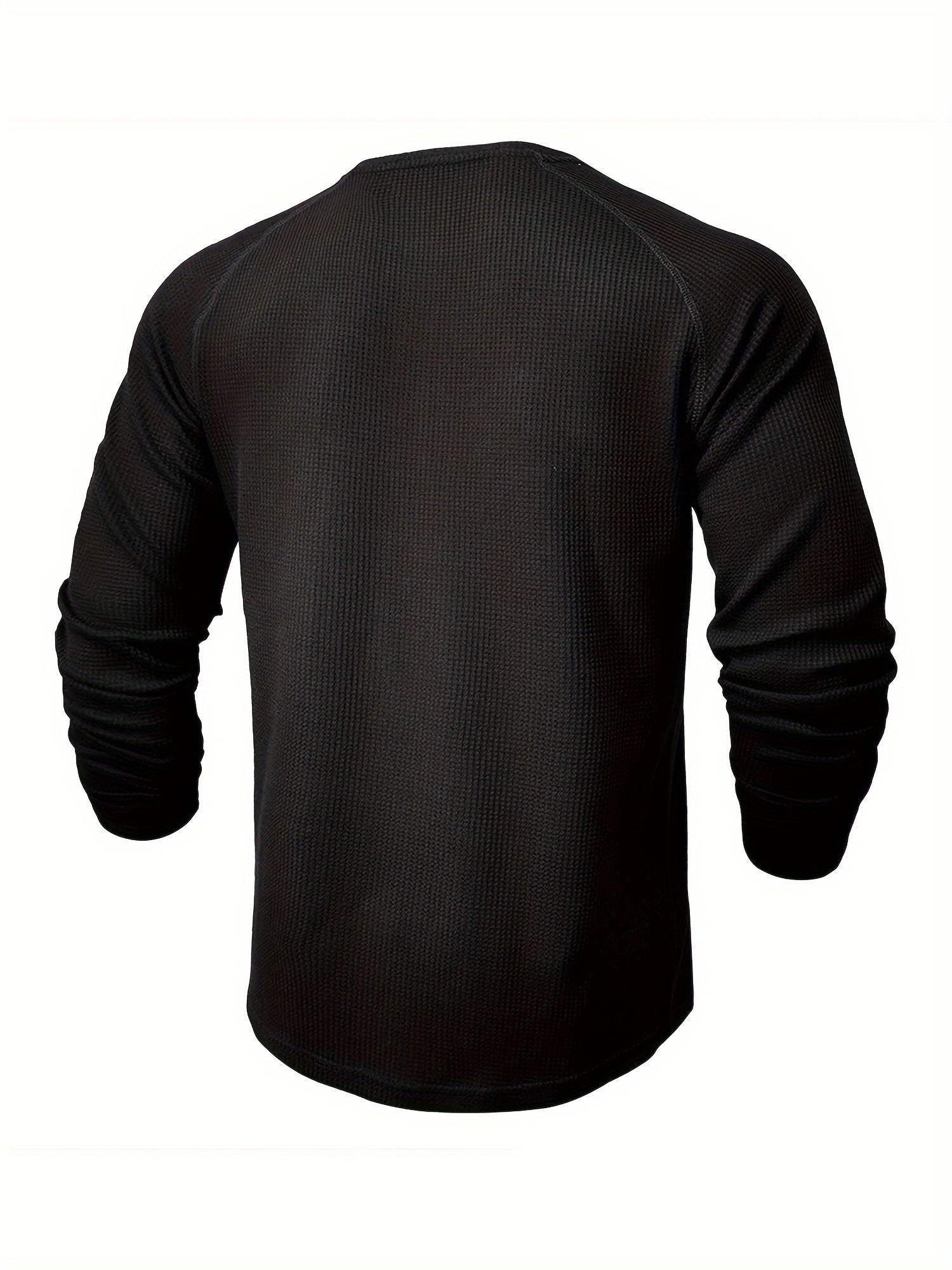 Long sleeve Henley shirt