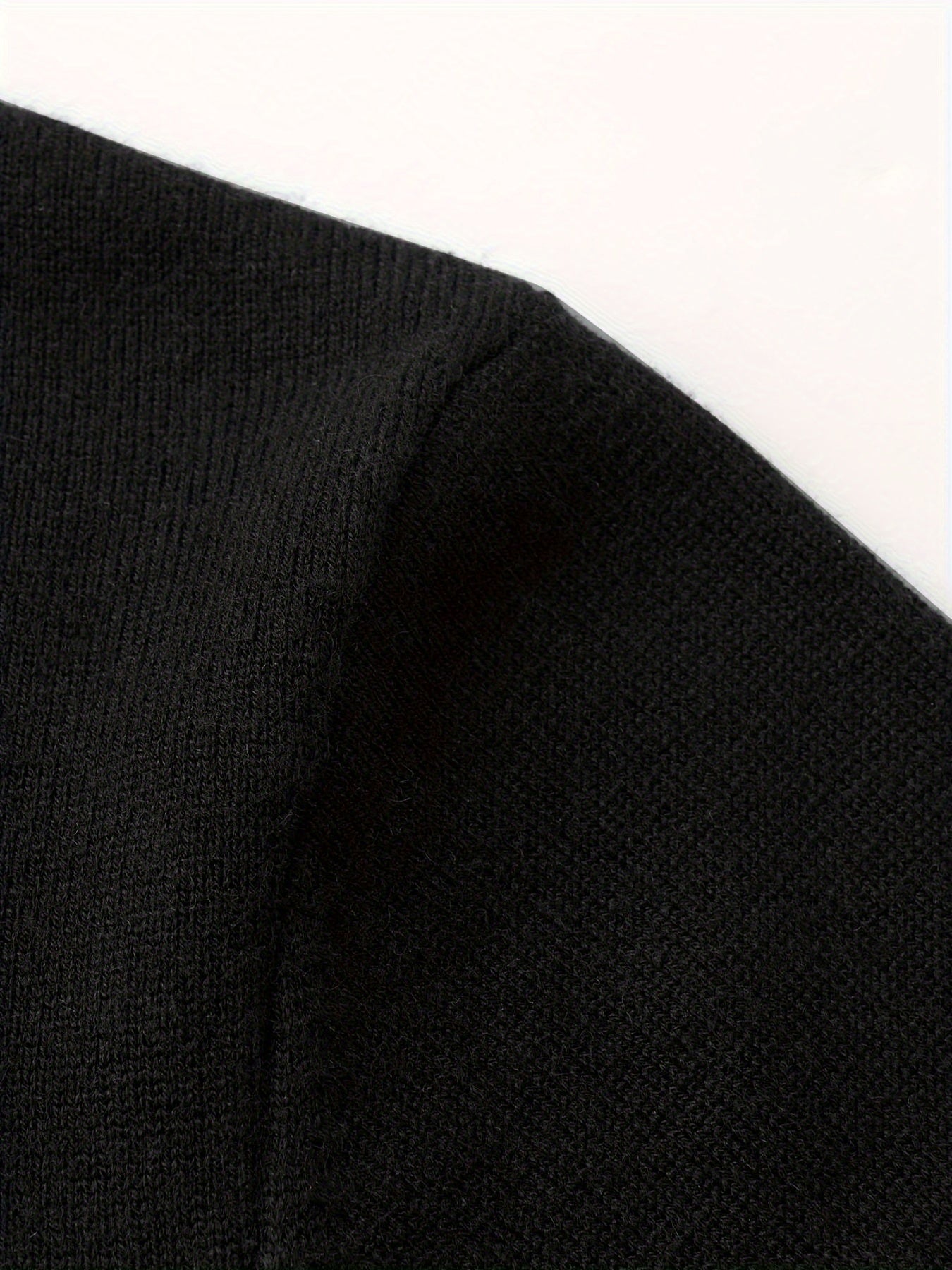 Lapel sweater with high stretch for men