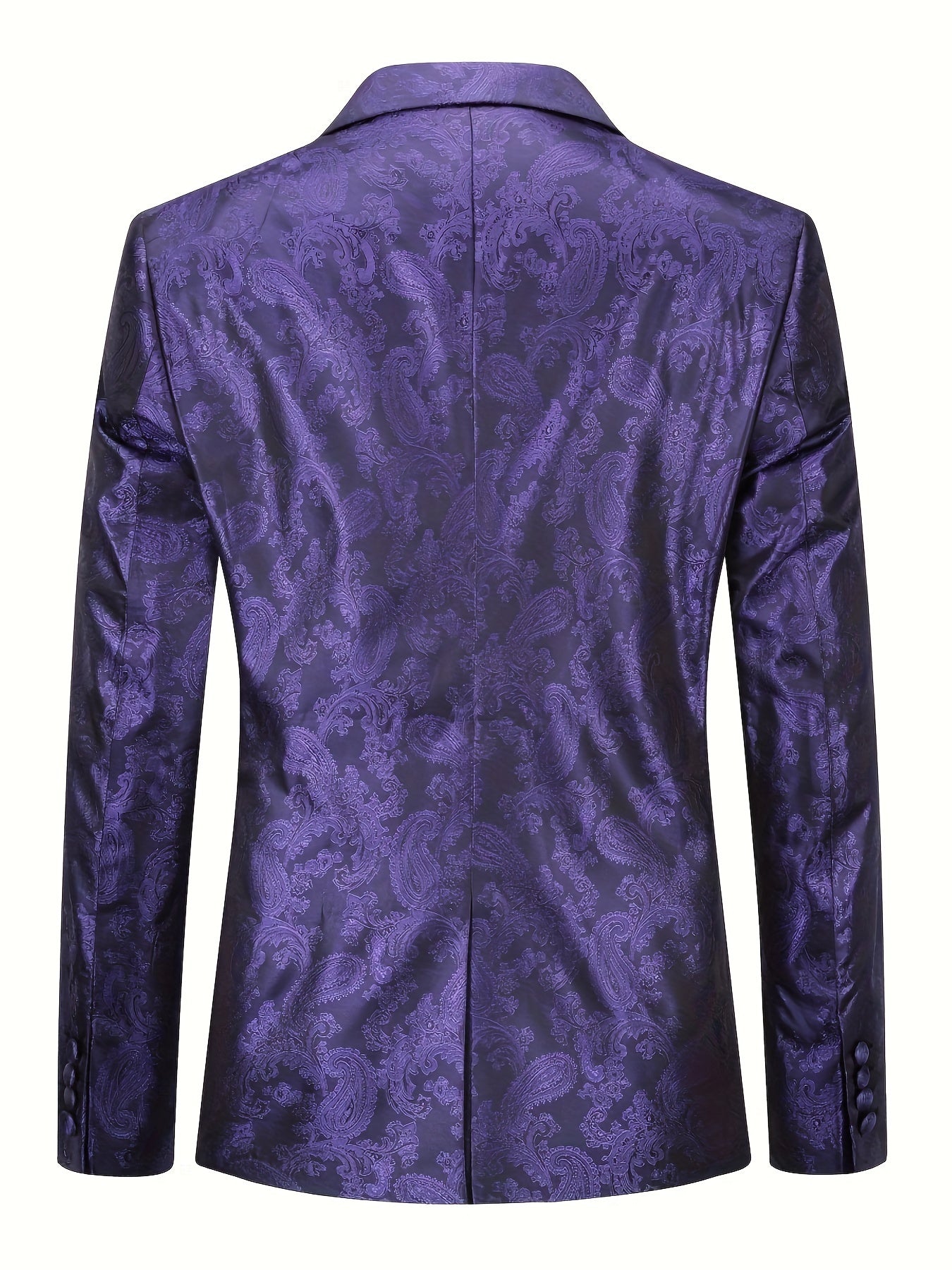 Suit set consisting of a blazer jacket and paisley trousers