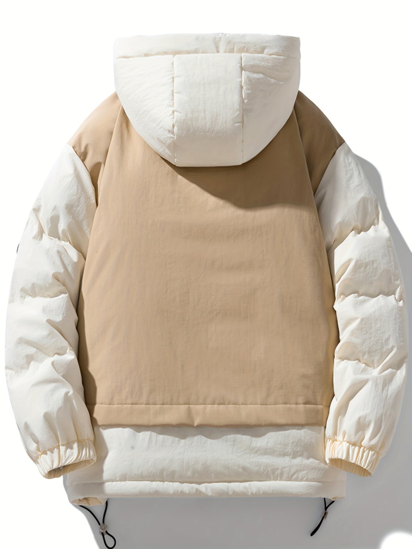 Padded jacket with loose fit