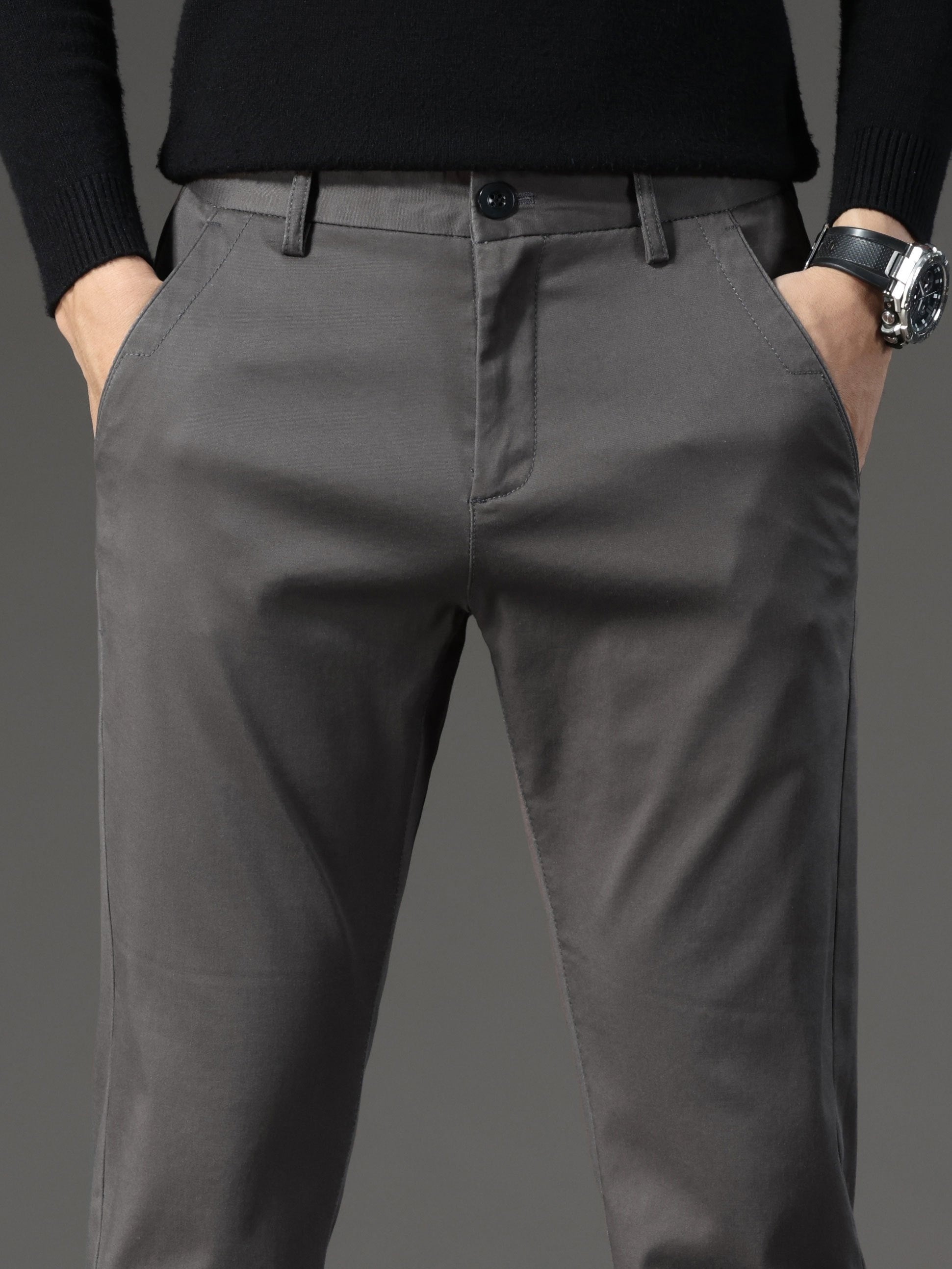 Classic casual trousers for men