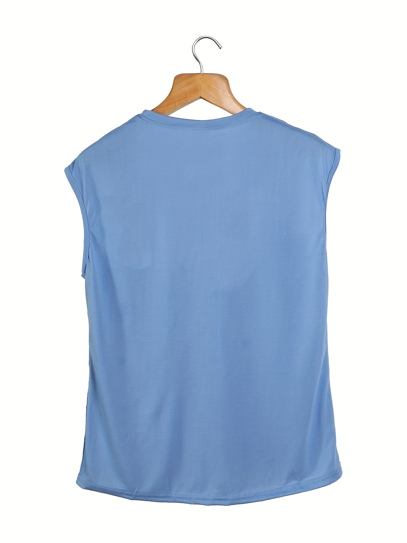 Sleeveless tank top for men's undershirt