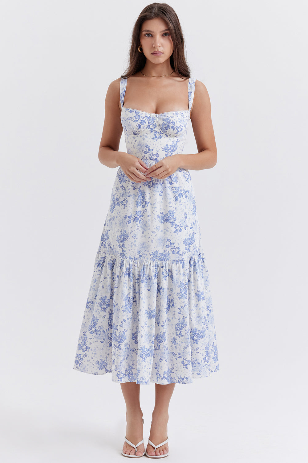 Floral midi sundress