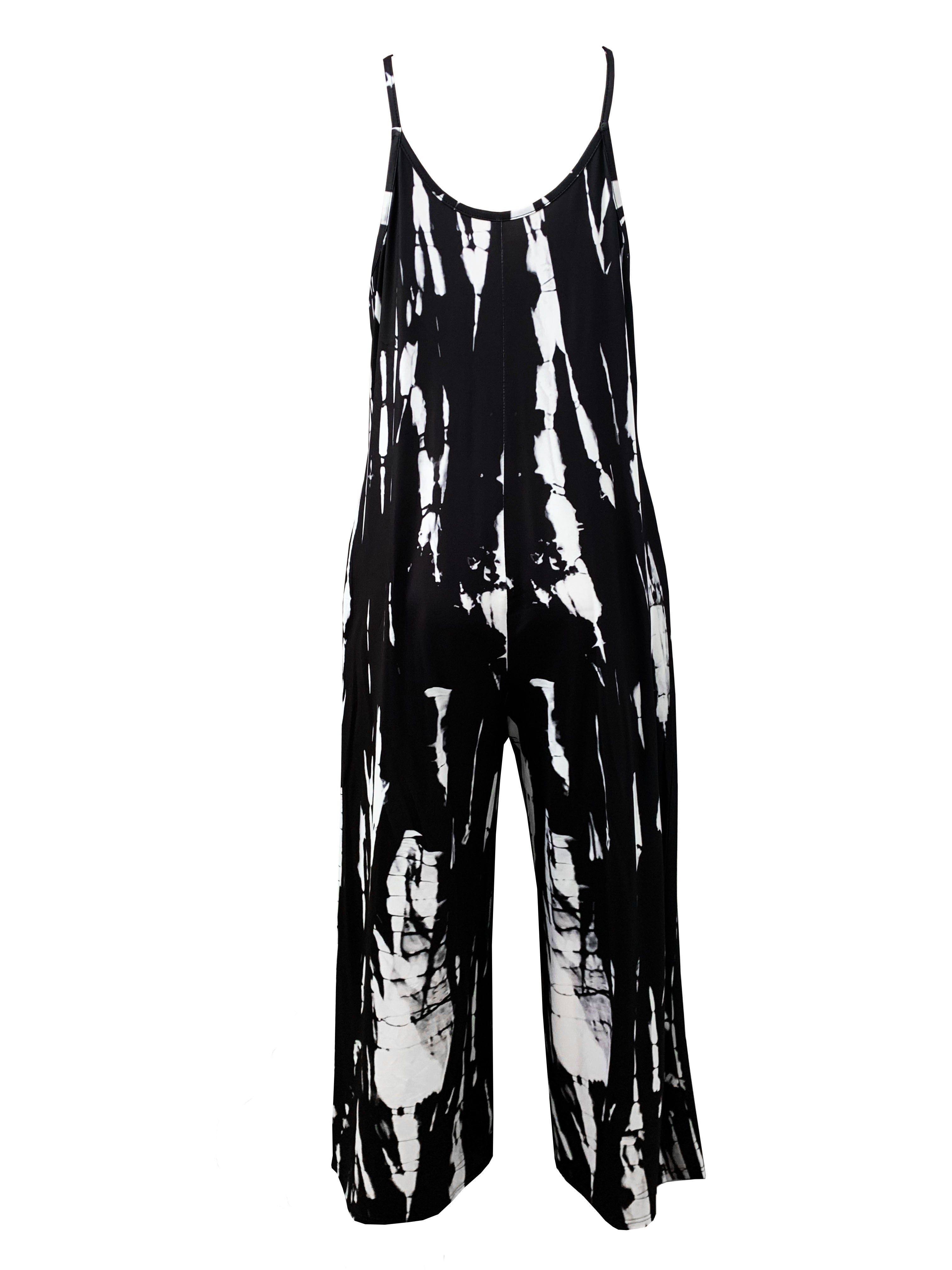 Tie dye cami jumpsuit