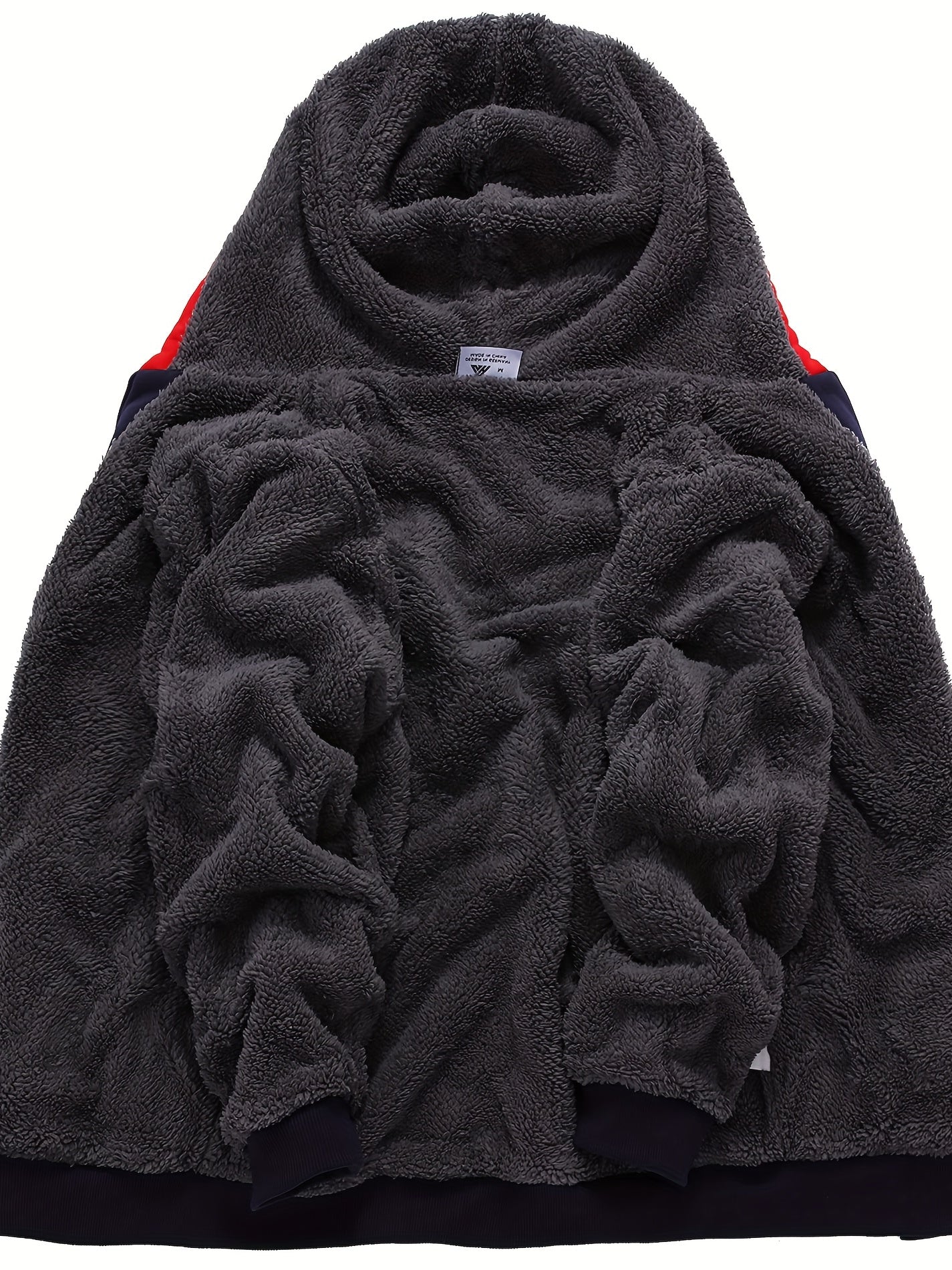 Versatile fur hoodie for men