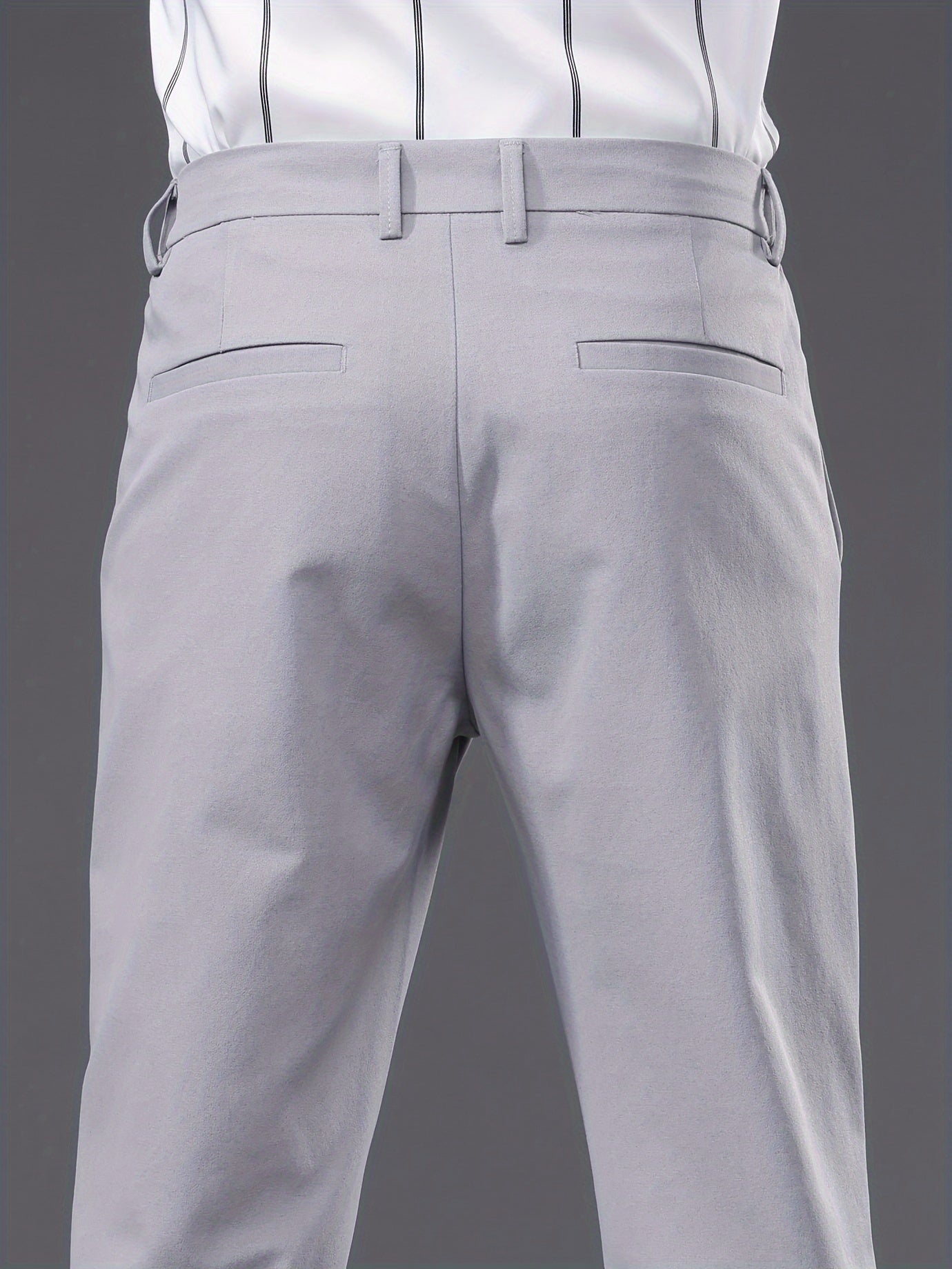 Semi formal stretch trousers for men