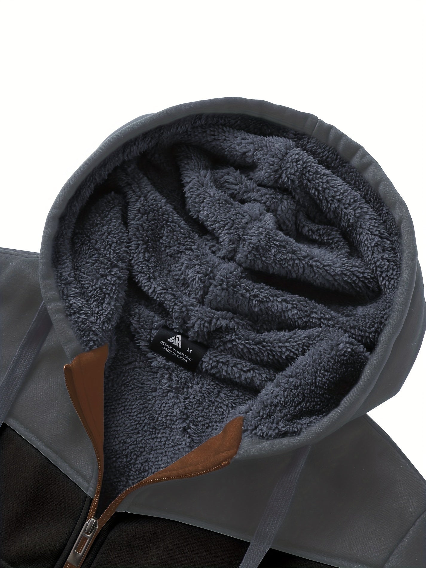 Versatile fur hoodie for men