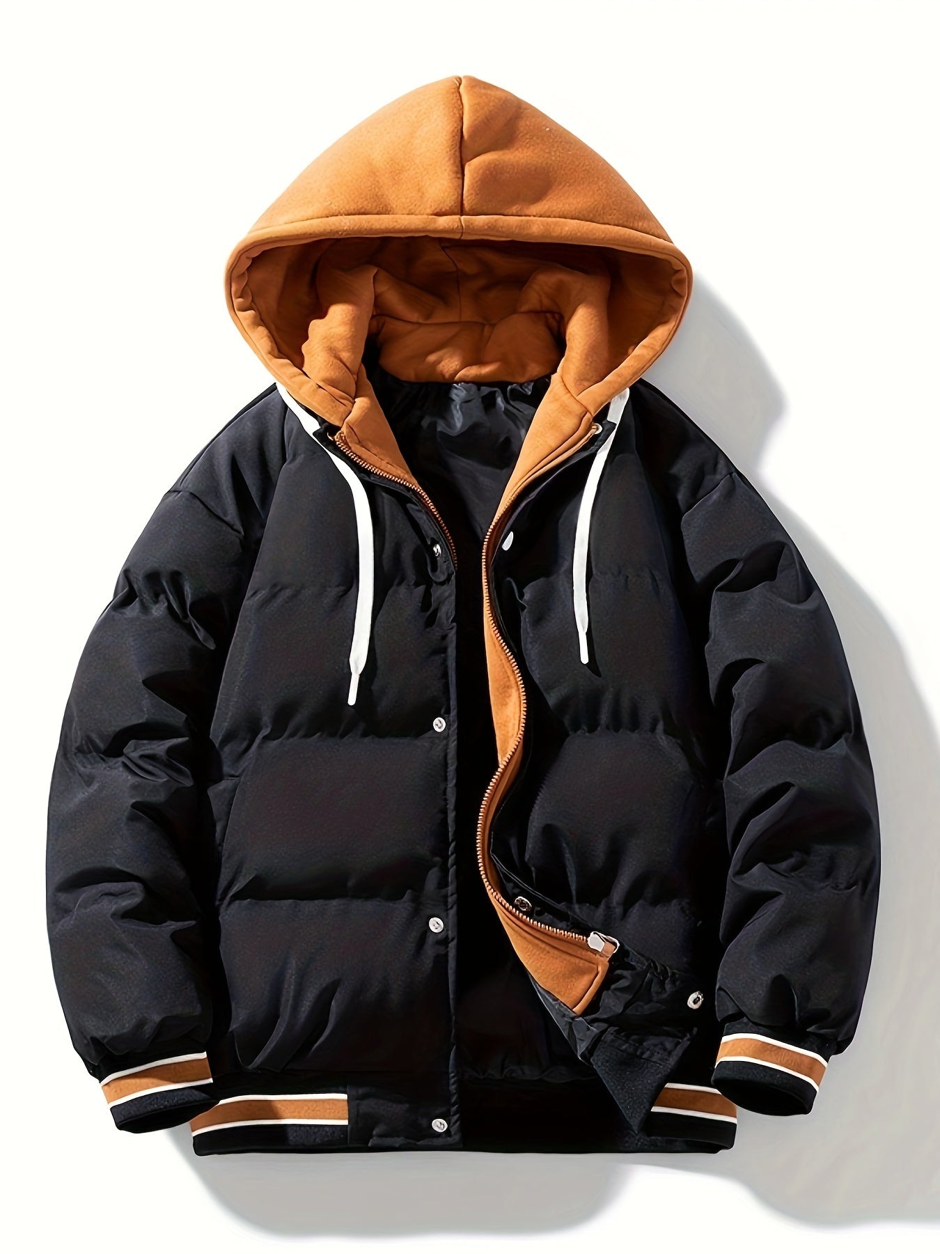 Padded jacket with hood