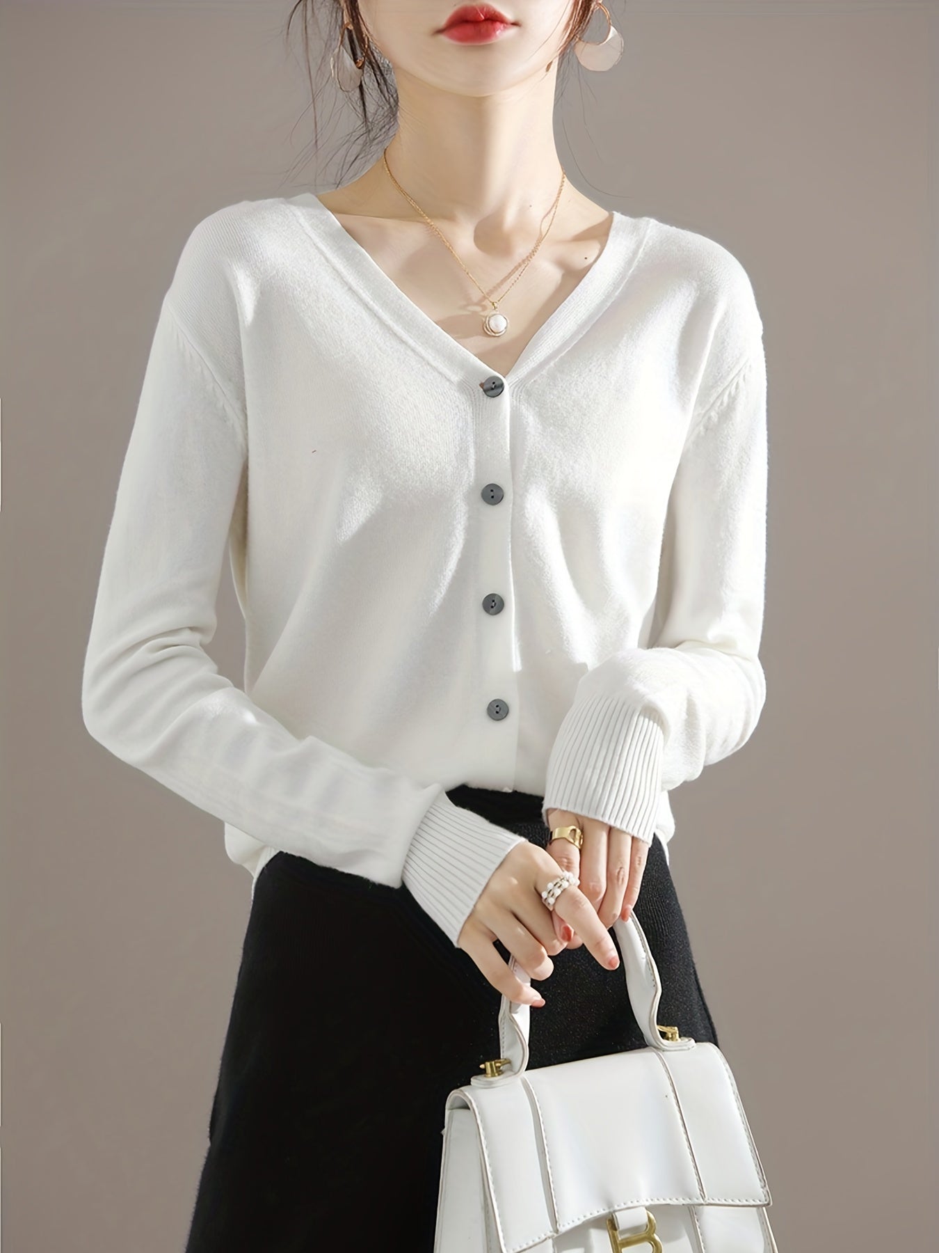 Elegant classic cardigan