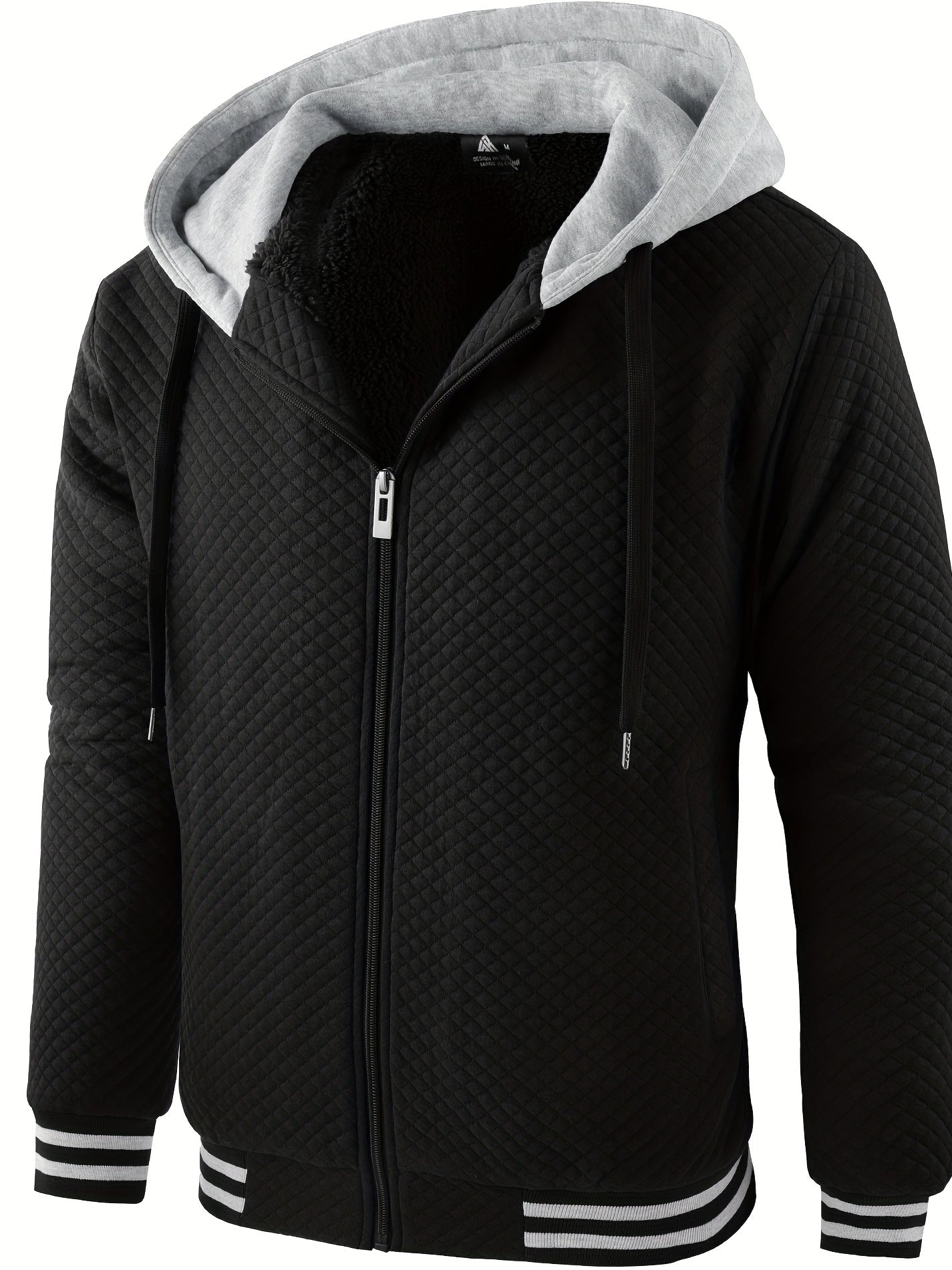 Men's structured hoodie