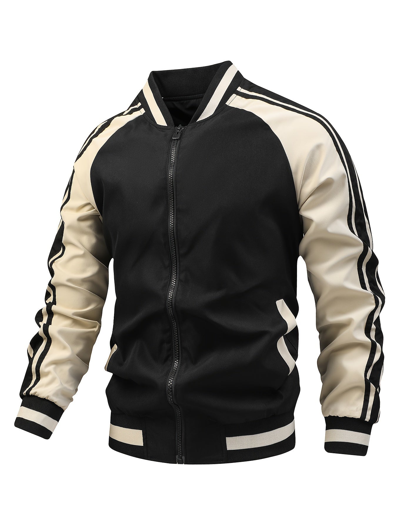 Striped sports jacket