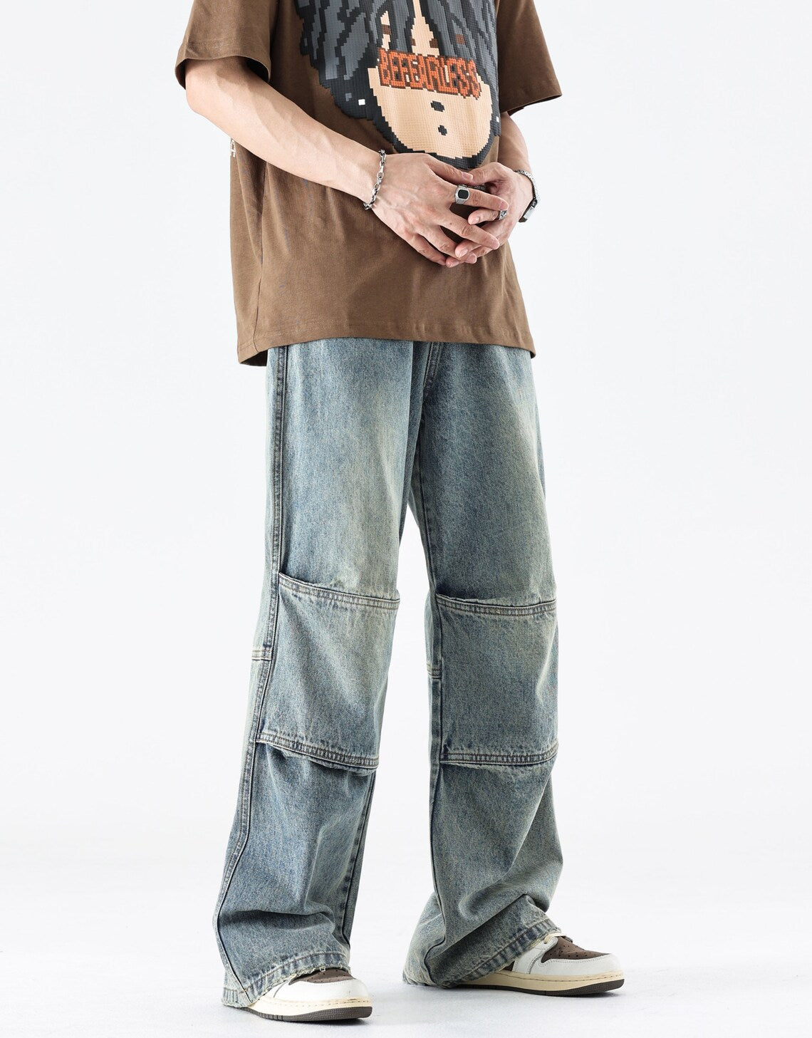 Oversized jeans for men