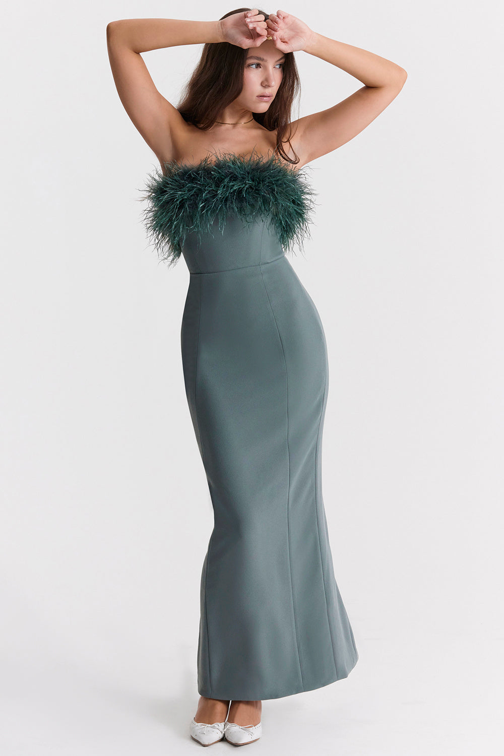 Eucalyptus maxi dress