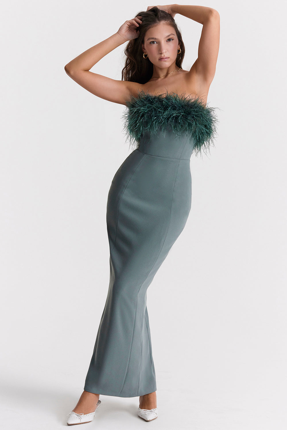 Eucalyptus maxi dress