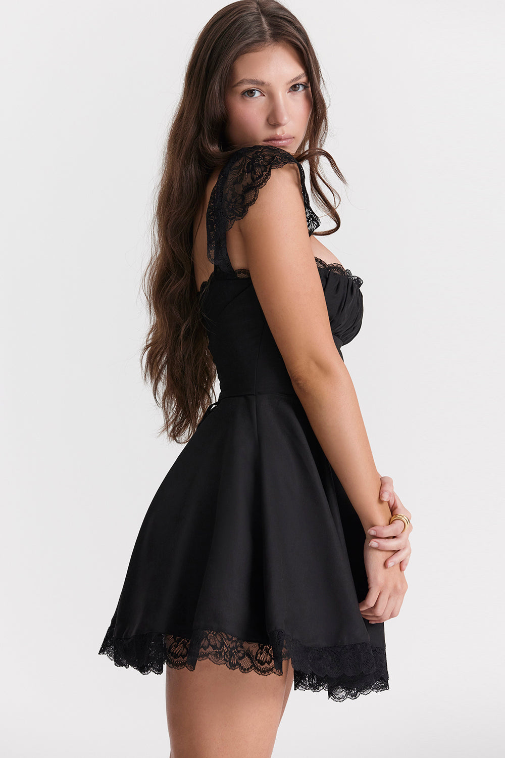 A-line mini dress