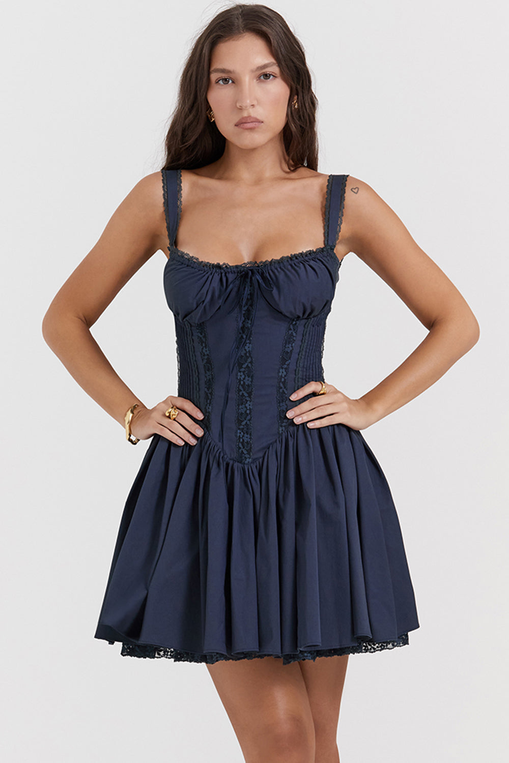 Corset mini dress