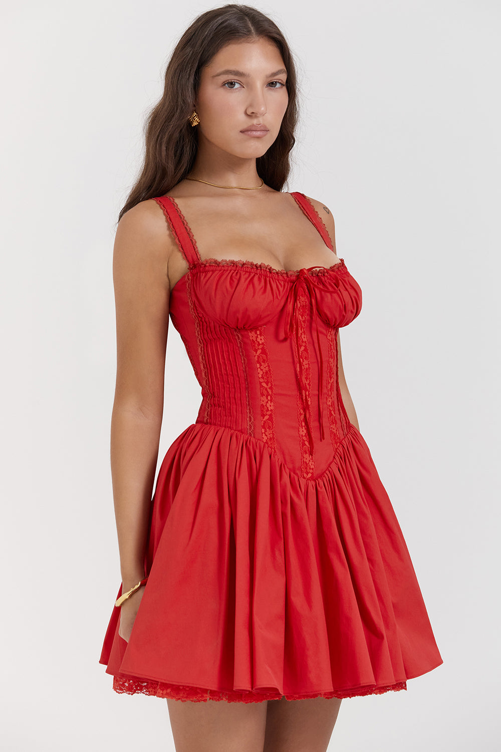 Corset mini dress