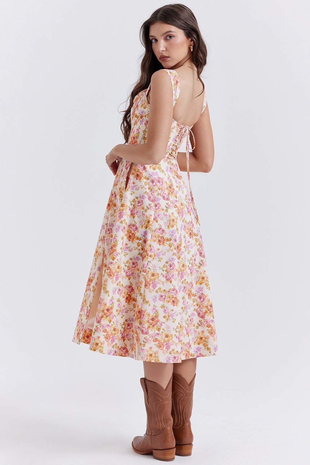 Floral midi sundress