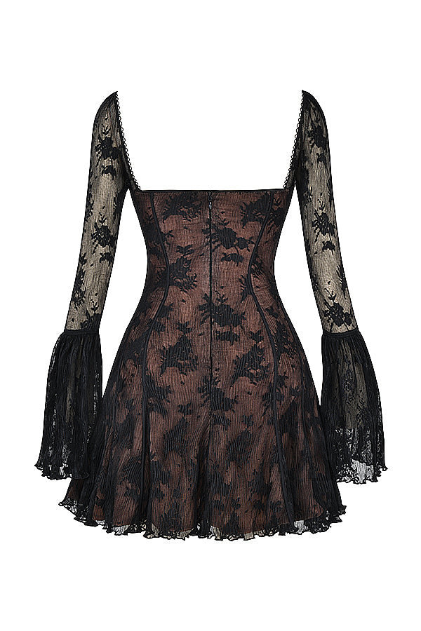 Lace corset dress