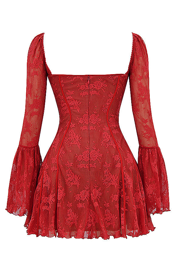 Lace corset dress