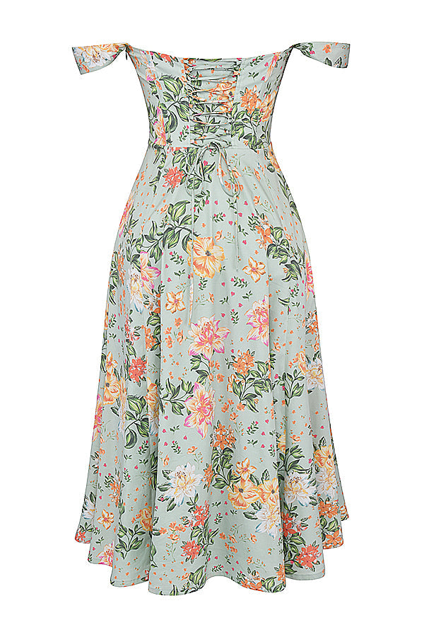 Floral midi sundress