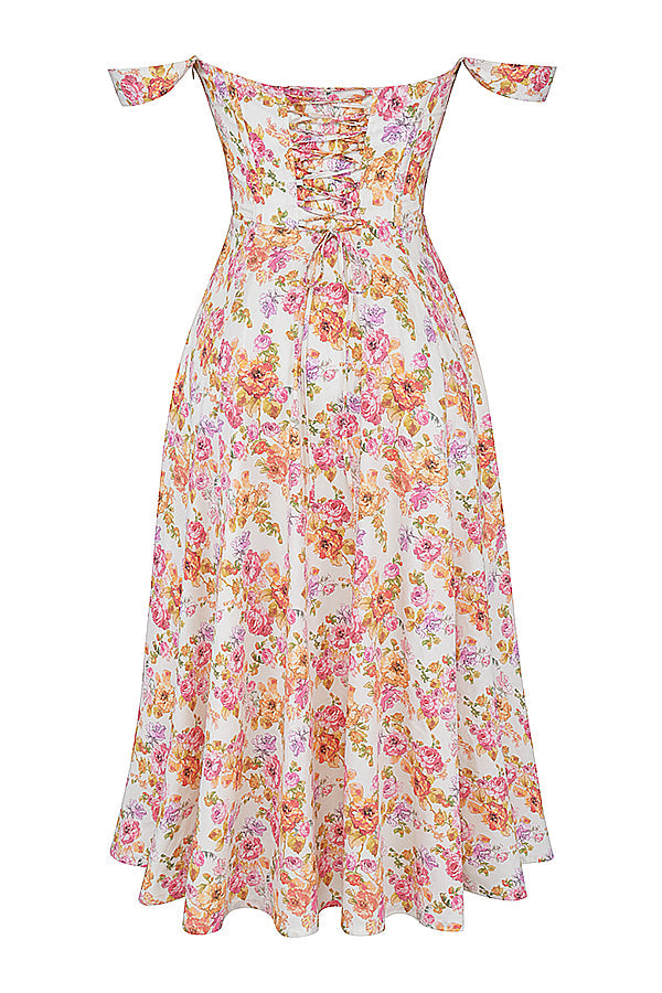 Floral midi sundress