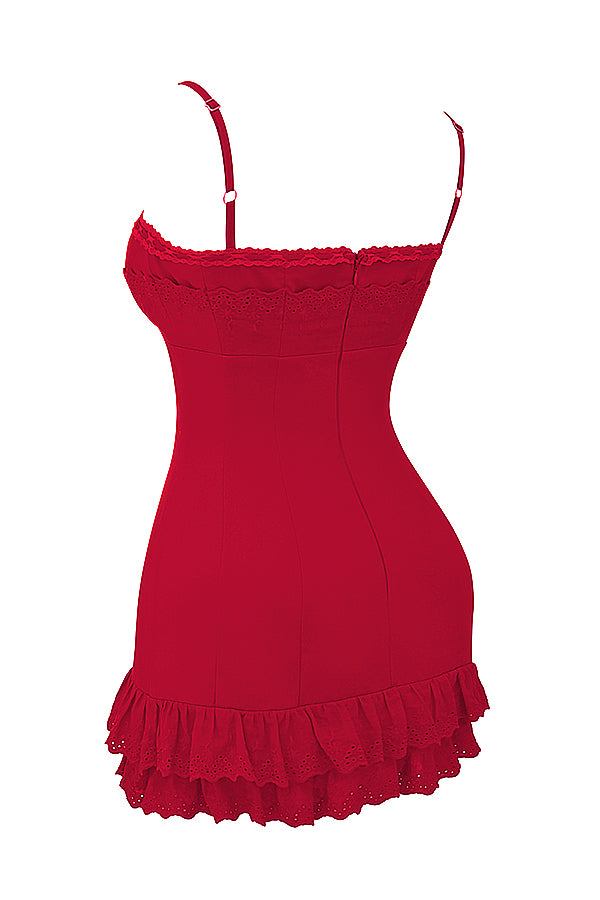 Cherry corset dress