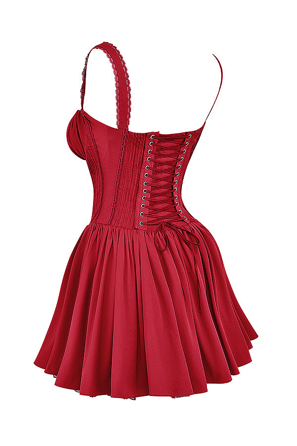 Corset mini dress